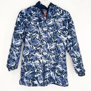 Columbia Boys’ Whirlibird II Interchange Jacket Blue & White Large Ski, Large